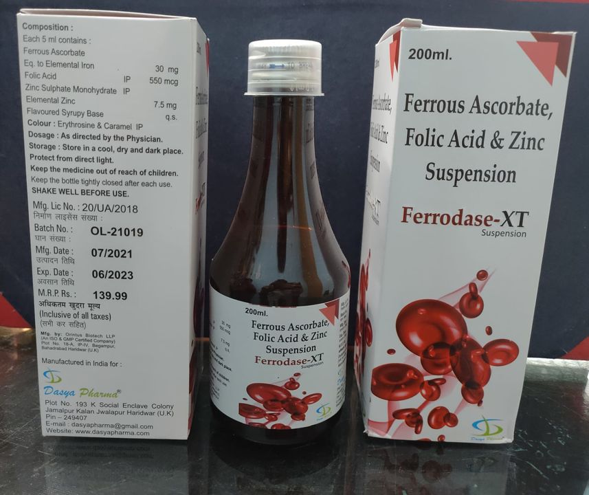 Ferrodase - XT Suspension uploaded by Dasya pharma on 1/3/2022
