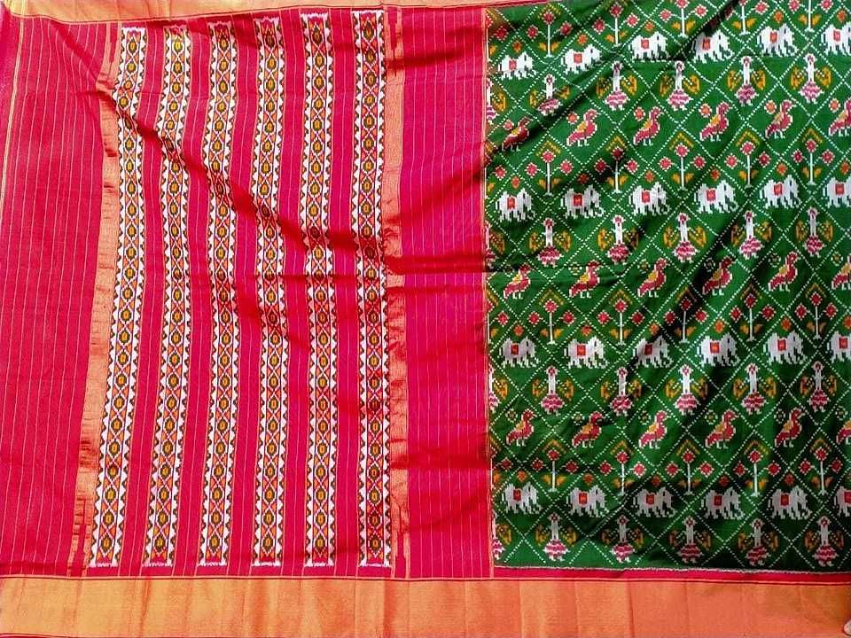 Pochampally ikkat sarees 
Handloom weavers 
Pure silk  
Buy directly from the weavers  uploaded by business on 9/28/2020