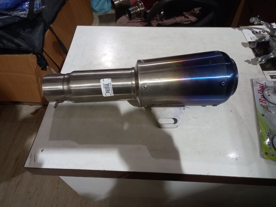 Muffler exhaust silencer uploaded by Kissan enterprises on 1/3/2022