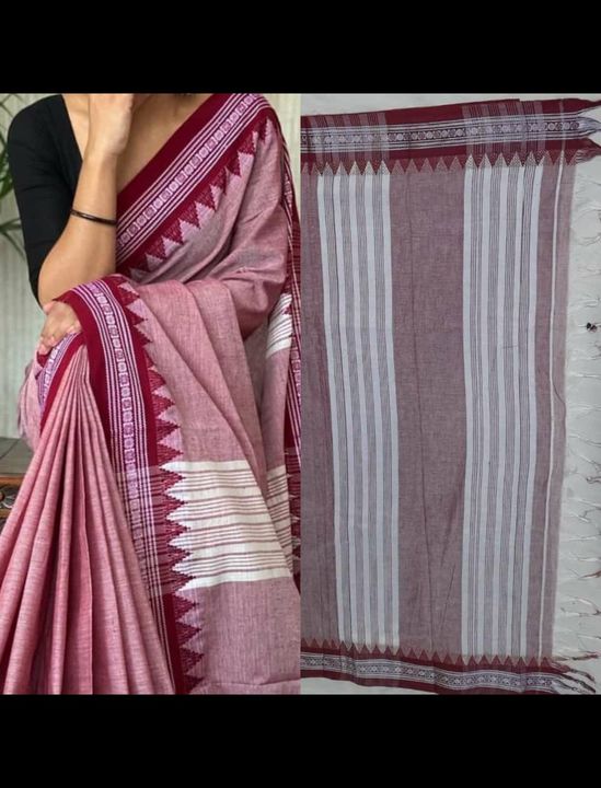 Pure Cotton Saree uploaded by business on 1/3/2022