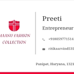 Business logo of Maanu collection