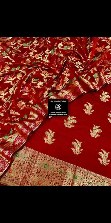 Post image Banarasi cotton silk shut watspp no 7084480606