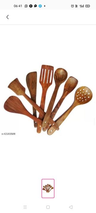 Modern cooking spoons uploaded by Kunjan enterprises on 1/4/2022