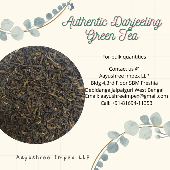 Darjeeling Green Tea uploaded by business on 1/4/2022