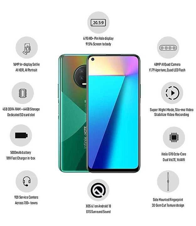 Infinix NOTE7  uploaded by business on 9/28/2020