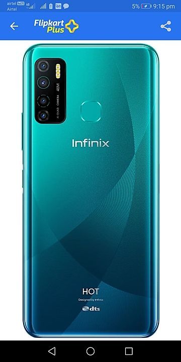 infinix hot 9 uploaded by New mobile vatika  on 9/28/2020