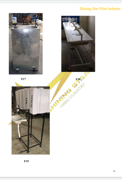 Sanitizer Stand and Hand-Wash Stations uploaded by Shining Star Fiber Industry on 1/4/2022