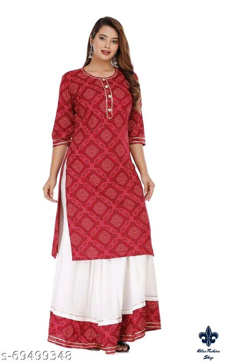 Kurti with skirt uploaded by business on 1/4/2022