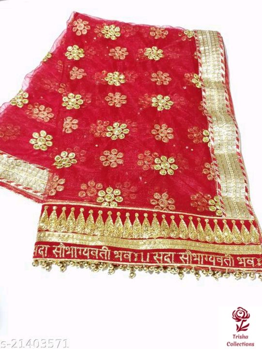 Product image with price: Rs. 999, ID: wedding-bridal-dupatta-e9c4f792