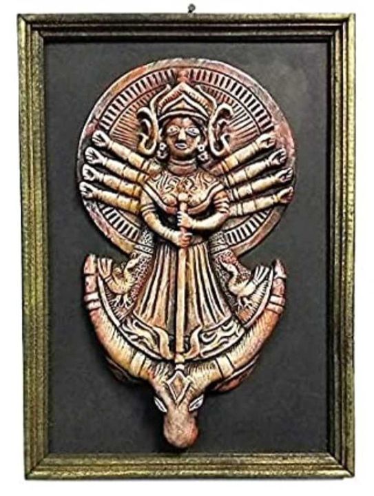 Terracotta ma Durga. uploaded by Art world on 1/4/2022