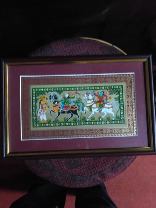 Post image Pattachitra paintings are traditional art form of odissa