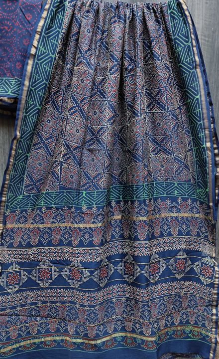 Chanderi Silk saree uploaded by business on 1/4/2022