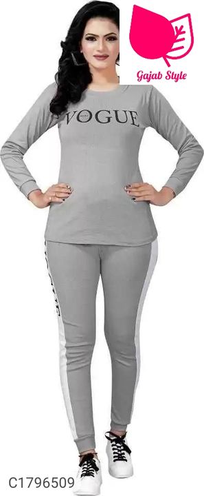 Women's Cotton Printed Track suits uploaded by business on 1/4/2022