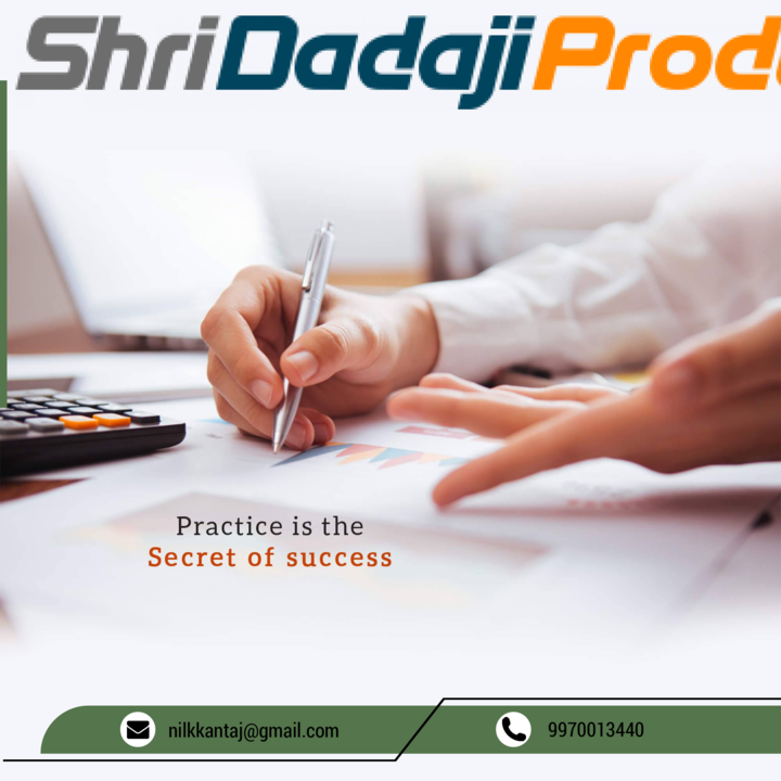 Visiting card store images of Shri Dadaji Products