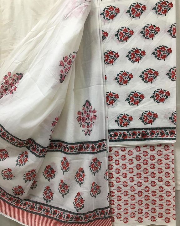 Cotton suits uploaded by Namdev handicrafts on 1/4/2022