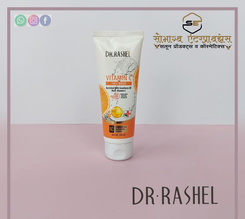 Dr. Rashel Vitamin C face wash uploaded by business on 1/4/2022