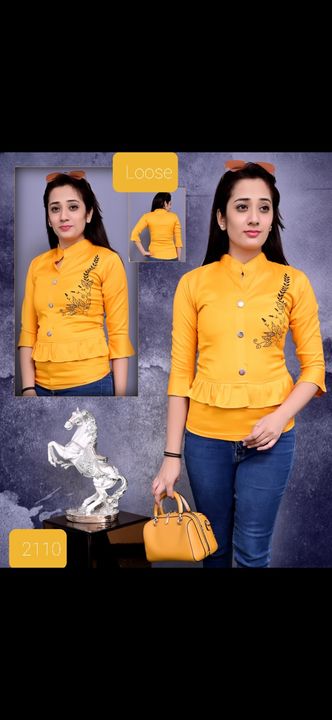 Reyone western tops uploaded by Arnav garments on 1/4/2022