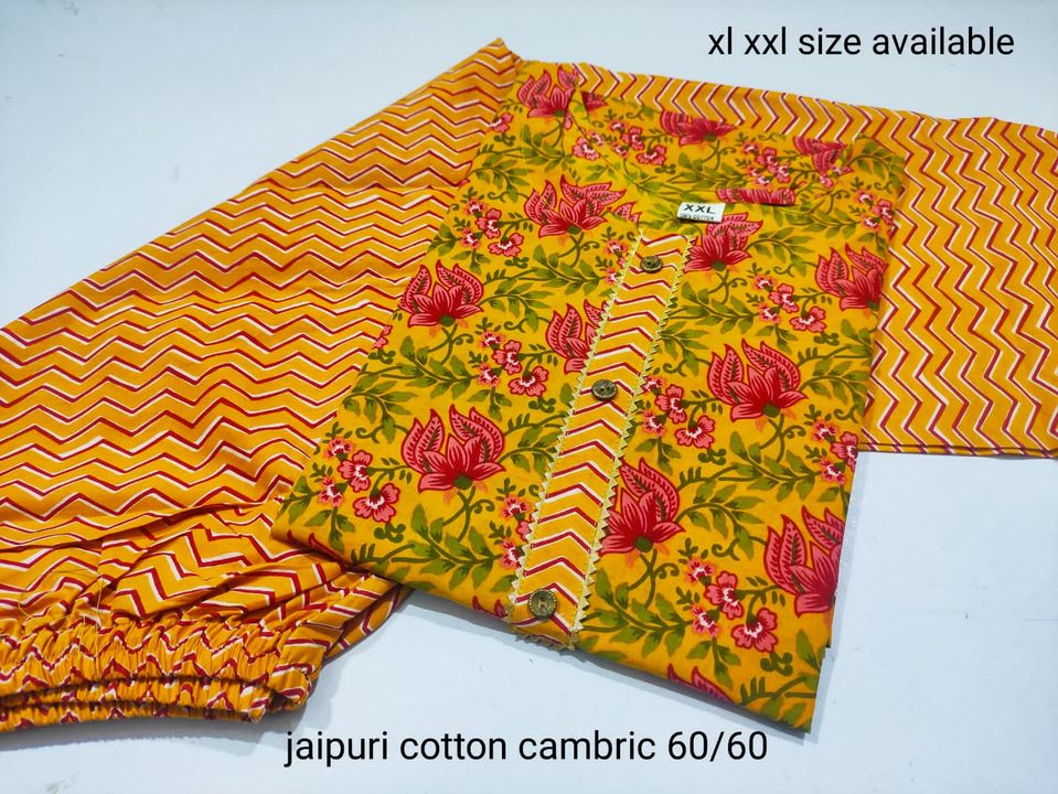 Kurti Pant set uploaded by SS calloction on 1/4/2022