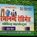 Business logo of Mohit peeyush readymade