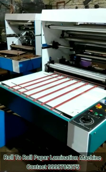 Automatic Roll To Roll Papar Lamination Machine  uploaded by business on 1/4/2022