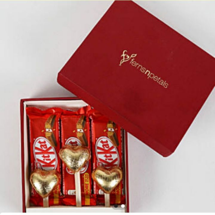 Spl.Kit kat choclate in handmade box  uploaded by business on 1/5/2022