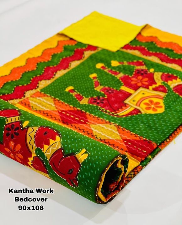Katha bedcovers  uploaded by Dikrati traders on 1/5/2022