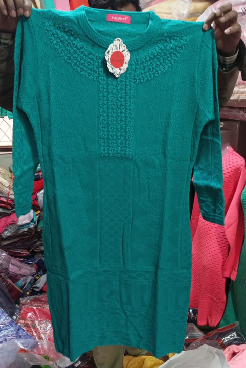 Post image Woman woolen Kurti 300 to 800 contact for order