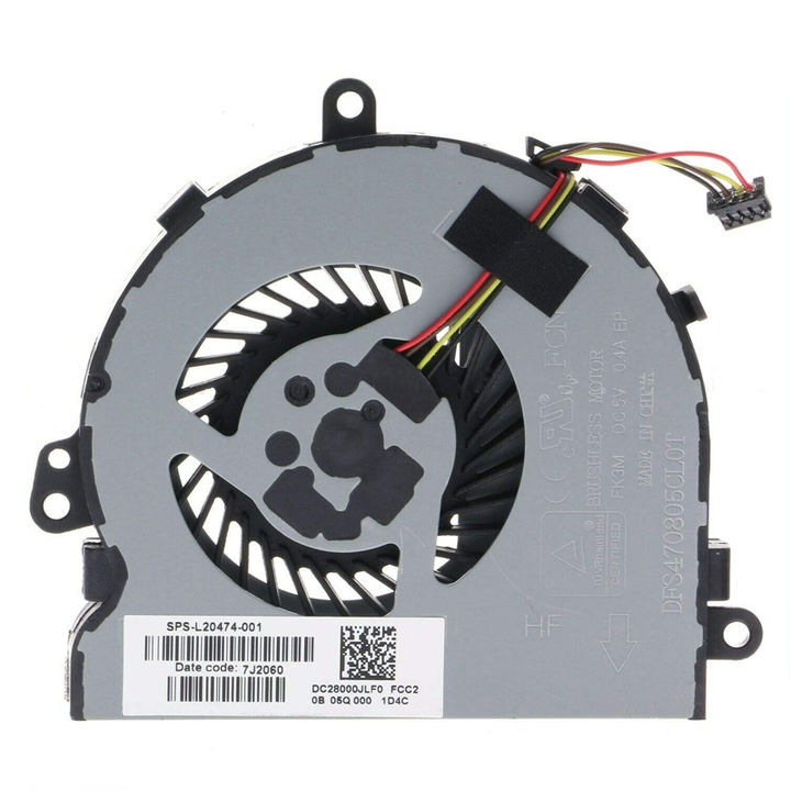 Laptop CPU Cooling Fan For HP 15 DA

 uploaded by COMPLETE SOLUTIONS on 1/5/2022