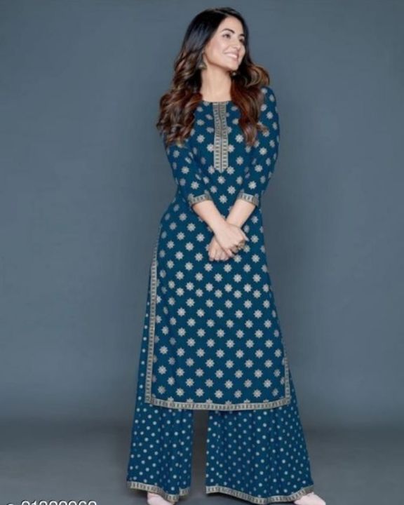 Rayon stylish Heena khan  uploaded by Sk gems & Jewellers on 1/5/2022