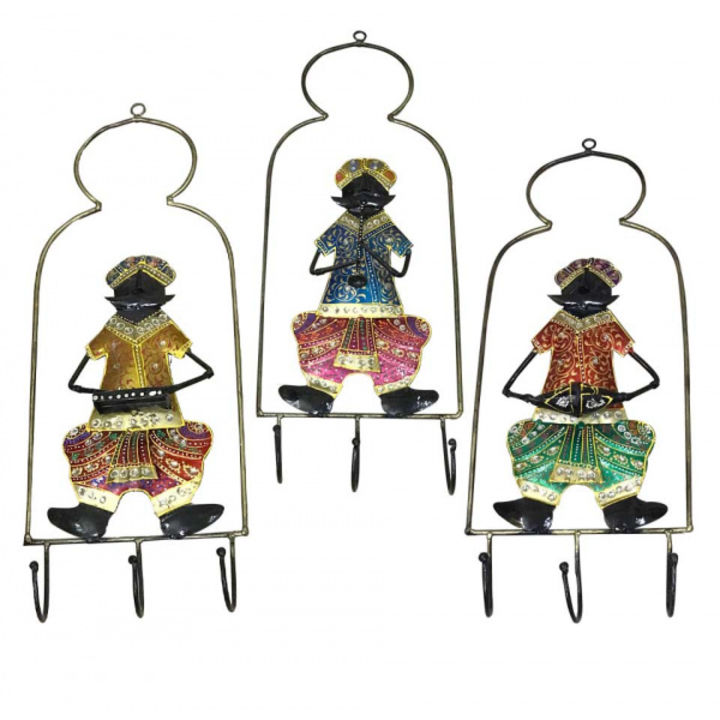 Rajasthan Tradition Stlyed Musical Man Key Hanger/Wall Decor/Gift Item Set Of 3


 uploaded by Craferia Export on 1/5/2022