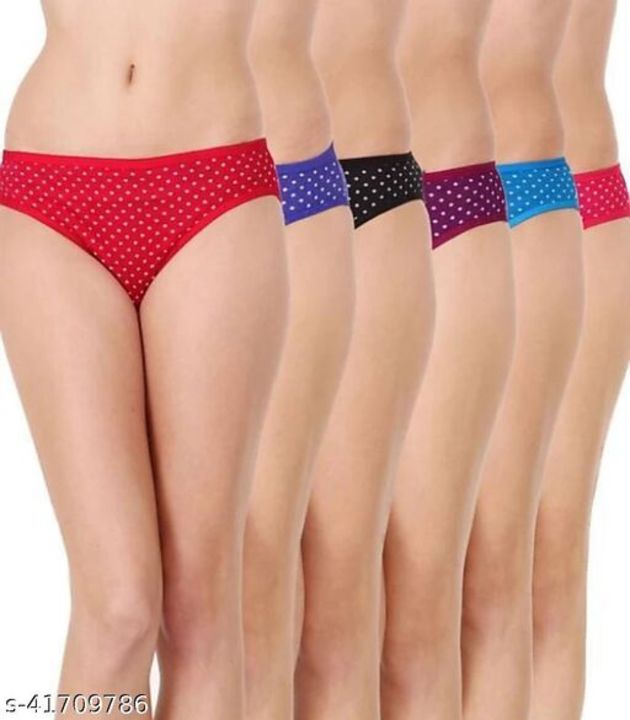 Women Hipster Multicolor Cotton Blend Panty uploaded by Mishra woman kurti store on 1/5/2022