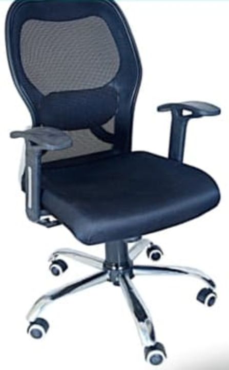 Executive & staff office chair matrix Medium back with chrome base  uploaded by K.F.INTERIORS on 1/5/2022
