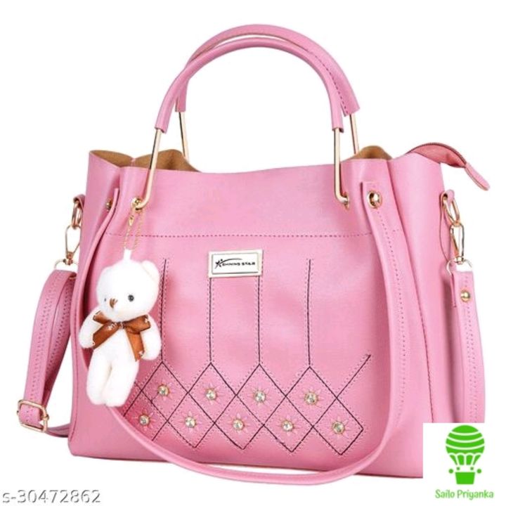 Gorgeous Fashionable Women Handbags
Material: PU
No. of Compartments: 1
Pattern: Embroidered
Type: H uploaded by Meesho on 1/5/2022