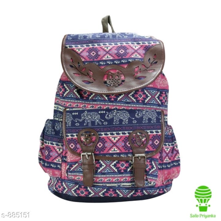 Classy Canvas Women's Backpacks
Material: Canvas

Size: (L x W x H) - 38 cm x 38 cm x 10 cm

capacit uploaded by Meesho on 1/5/2022