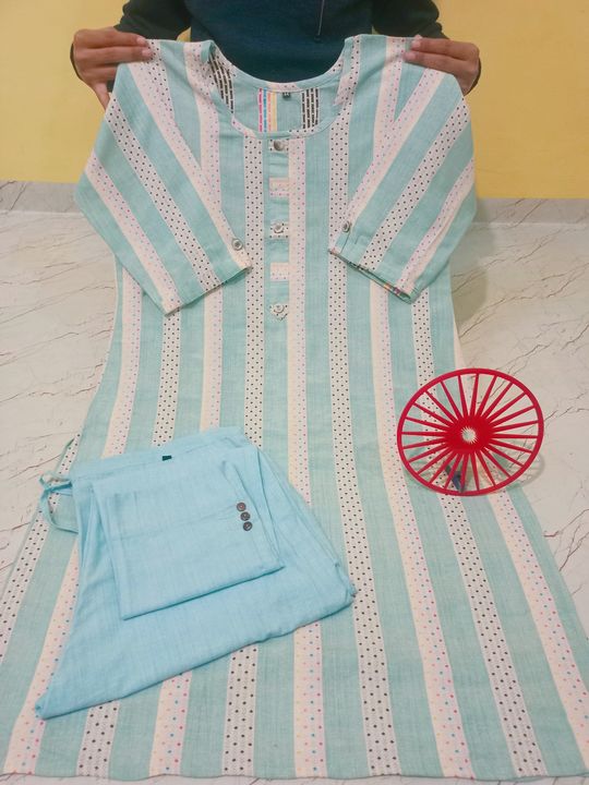 Kurti with pancil pant uploaded by business on 1/5/2022
