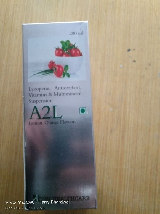 A2L MULTIVITAMIN SYRUP uploaded by business on 1/5/2022