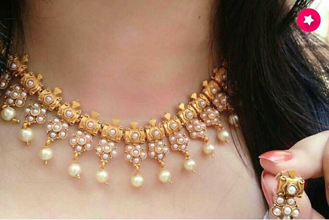 Pearl Necklace uploaded by Riti Creations on 9/29/2020