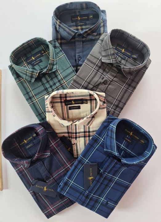 Premium Quality Men's Shirts  uploaded by SLN TEXTILES on 1/5/2022
