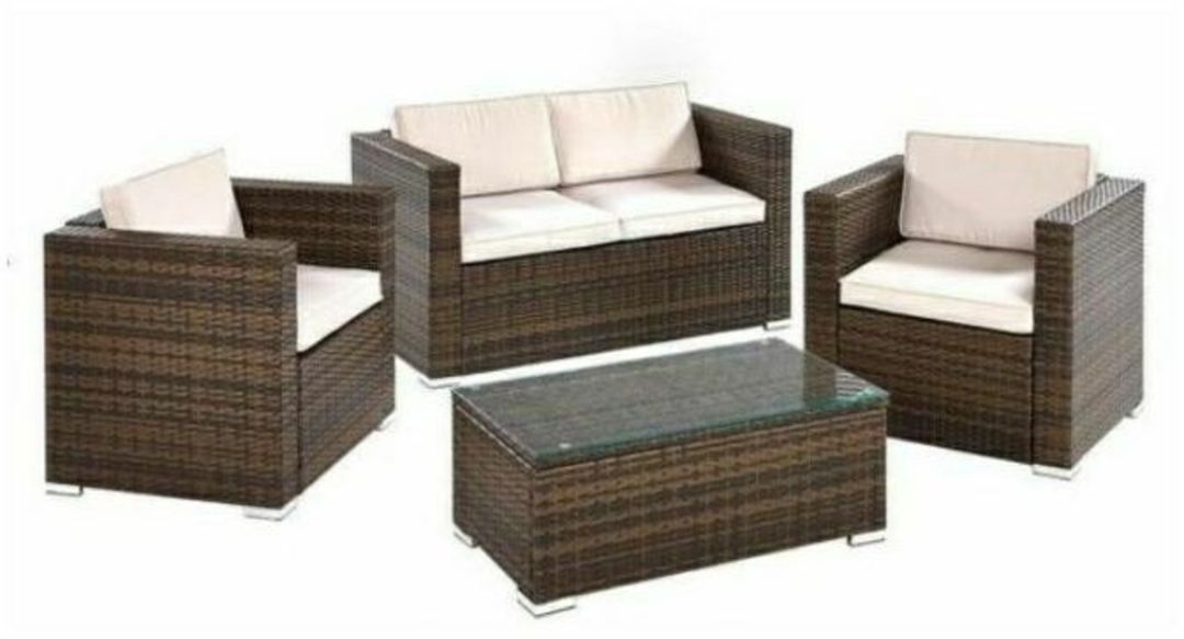 Rattan furniture sofa set uploaded by Craft India on 1/5/2022