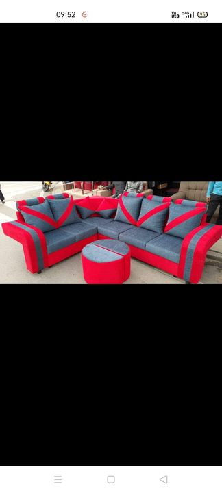 L type corner sofa set uploaded by Stylish furniture on 1/5/2022