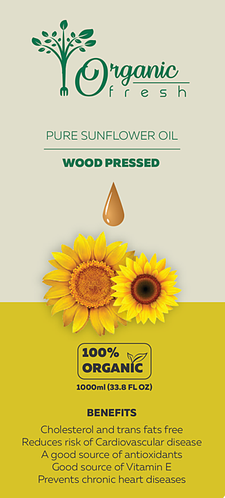 Cold Pressed Sunflower Oil uploaded by Organic Fresh on 9/29/2020