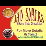 Business logo of Jain snacks nd homemade chocolates