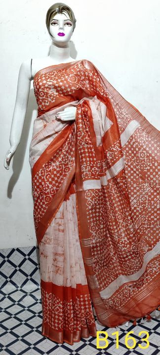 Bhagalpuri batik print Saree uploaded by Shamim Enterprises on 1/5/2022