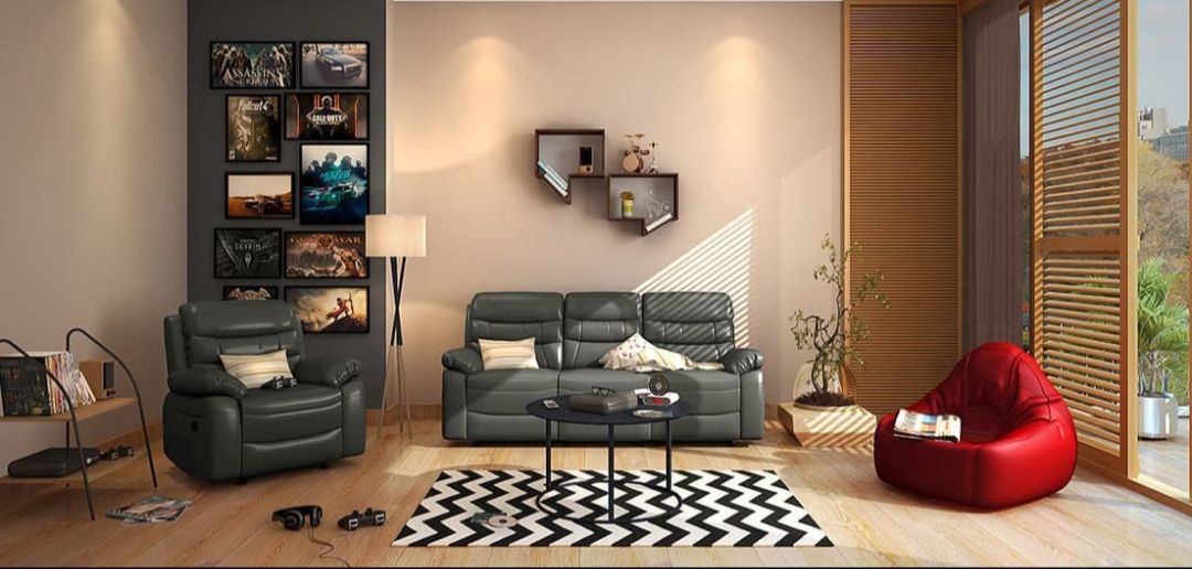 3+1+1 recliner sofa uploaded by ABHISHEK RAI on 1/5/2022