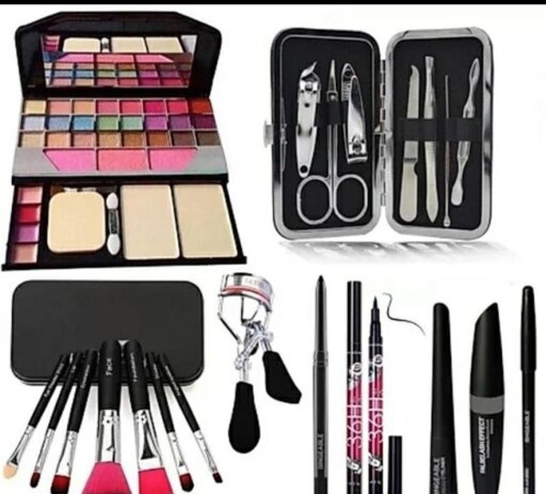 Post image All in one Make up kit for women's ✅✅✅✅.
Combo of BTC All in one best  make up kit.
Brand Name - TYA 🥰🥰🥰🥰.
Finish type - Matte 🥮🥮🥮.
Types of Products - Multi color Make up. 🍫🍫🍫🍫.
Payment Mode - Cash on delivery available 🎉🎉🎉🎉.
All India Delivery available 🚚🚚🚚🚚.
Price according to select pics &amp; Quantity 🍬🍬🍬🍬