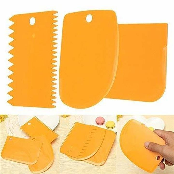 3 Pcs Set Plastic Cake Scraper Cutter Smoother

 uploaded by Wholestock on 9/29/2020