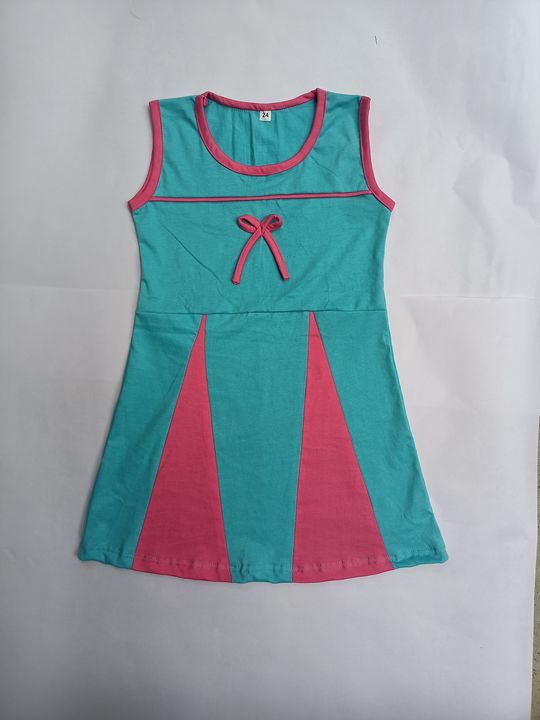 Girls aline frock uploaded by Paul stitching house on 1/6/2022