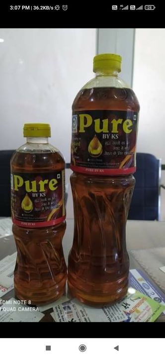 Kacchi ghani mustered oil pure by ks uploaded by Ks pure india pvt Ltd on 1/6/2022