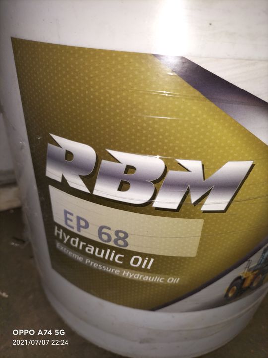 RBM 68 no. Hydraulic oil uploaded by business on 1/6/2022