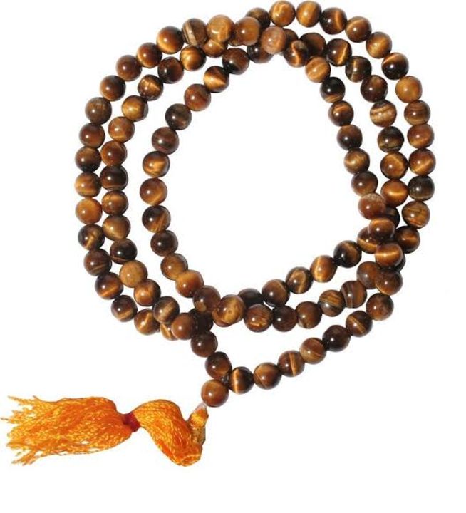 Natural Tiger Eye 8mm 109 Beads Jaap Mala uploaded by business on 1/6/2022
